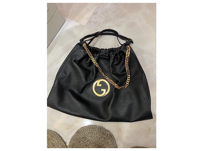 Dionysus Borsa Gucci in pelle nera Nero - vista 5