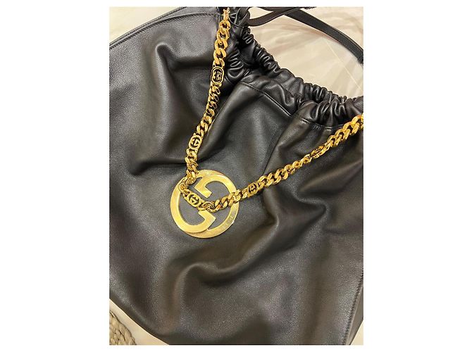 Dionysus Borsa Gucci in pelle nera Nero - vista 6