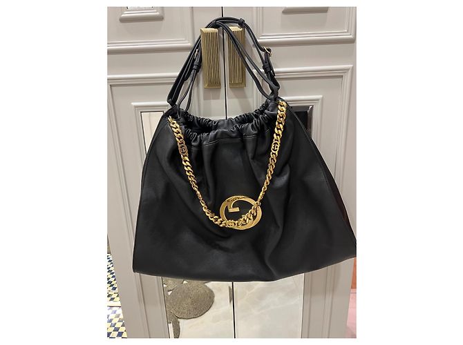 Dionysus Borsa Gucci in pelle nera Nero - vista 8