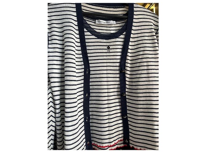 Christian Dior Twinset aus Leinen - Ansicht 2