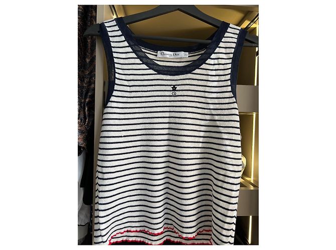 Christian Dior Twinset aus Leinen - Ansicht 4