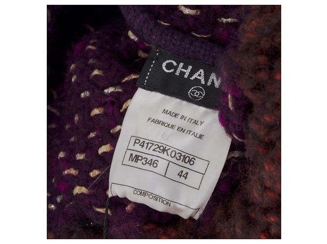CHANEL Kleidung aus lila Wolle - 102206 - Ansicht 4