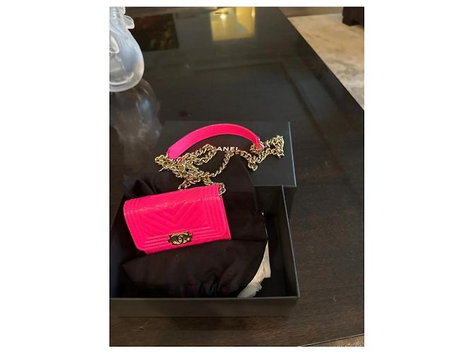 Chanel Boy Brick Rosa - vista 2