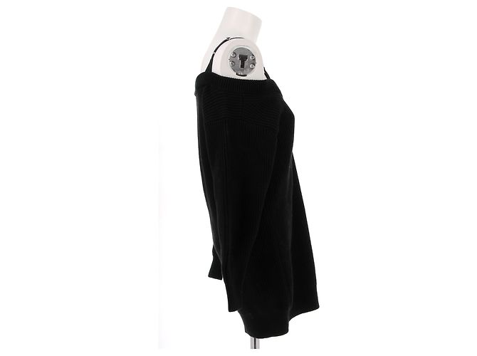 ALEXANDER WANG Strick T.International XS Baumwolle Schwarz - Ansicht 3