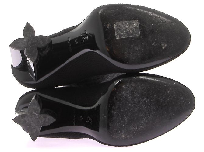 Stivaletti LOUIS VUITTON T.EU 40 Tessuto Nero - vista 6