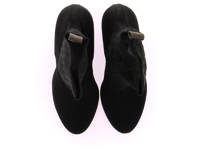Stivaletti LOUIS VUITTON T.EU 40 Tessuto Nero - vista 7