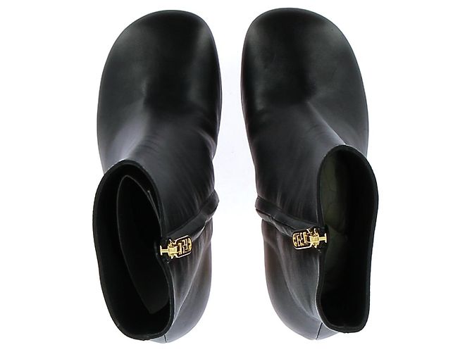Botines FENDI T.EU 36.5 Cuero Negro - vista 6