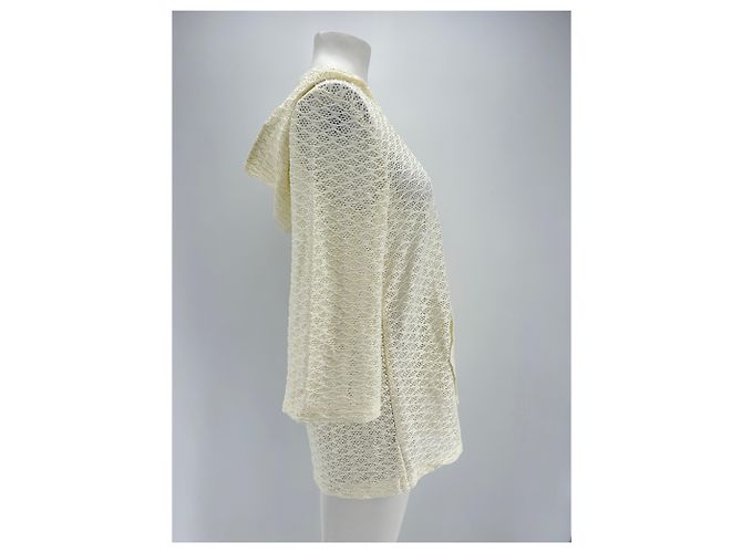 GANNI Tops T.FR 34 Polyester Weiß - Ansicht 4