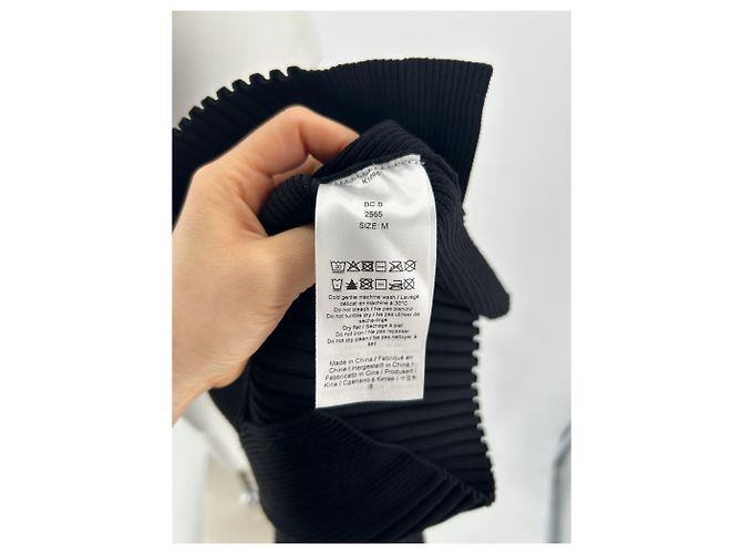 GANNI Tops T.International M Polyester Schwarz - Ansicht 6