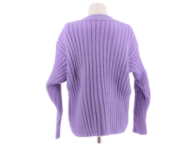 JACQUEMUS Strick T.International XS Viskose Lila - Ansicht 2
