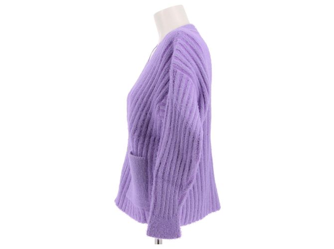 JACQUEMUS Strick T.International XS Viskose Lila - Ansicht 4