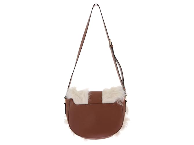 Céline Borse CELINE T. Pelle Marrone - vista 2