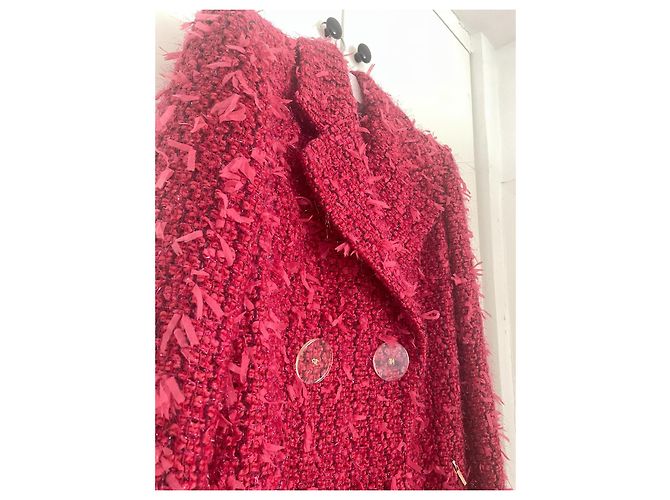 Cambon ABRIGO COSMOPOLITA PARÍS CHANEL 2017 Fucsia - vista 6
