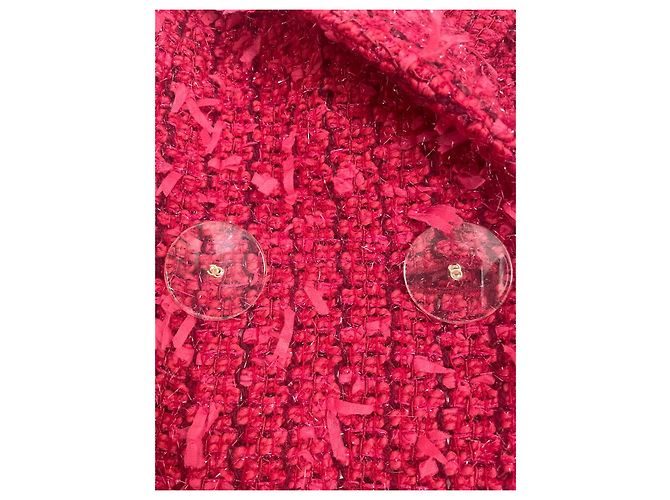Cambon ABRIGO COSMOPOLITA PARÍS CHANEL 2017 Fucsia - vista 7