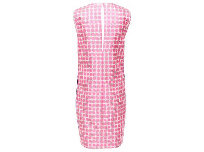 Vestido de estampado geométrico Fausto Puglisi Azul - vista 4