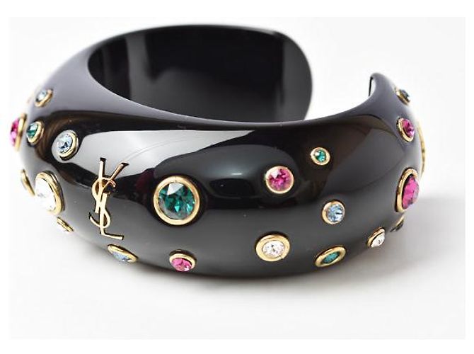 Yves Saint Laurent Rhinestone Armreif von Saint Laurent - Ansicht 2