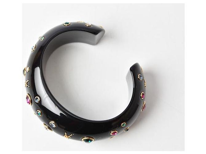 Yves Saint Laurent Rhinestone Armreif von Saint Laurent - Ansicht 4