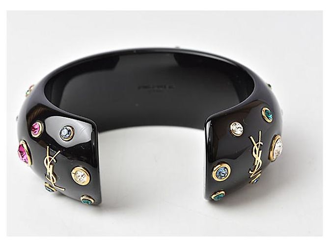 Yves Saint Laurent Rhinestone Armreif von Saint Laurent - Ansicht 5