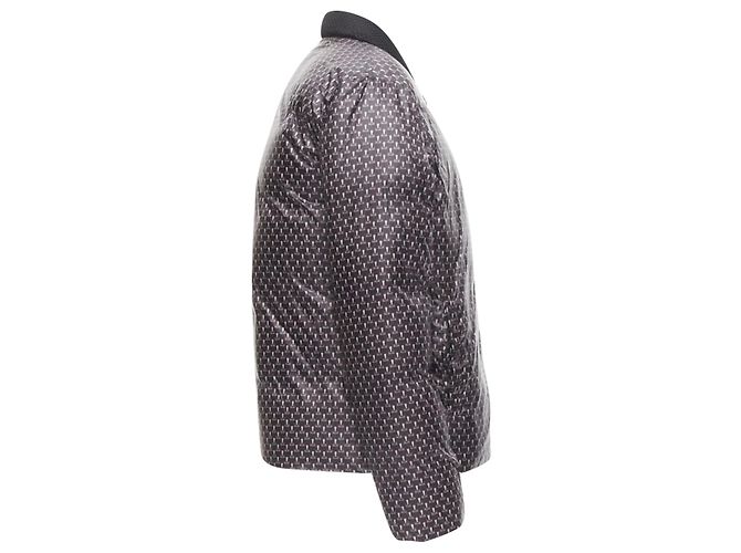 Fendi Reversible Monster Bug Eye nylon goose down puffer jacket - view 4