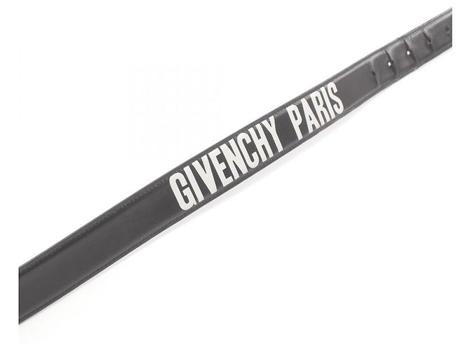 Ceinture en cuir Givenchy noire pour homme - vue 5