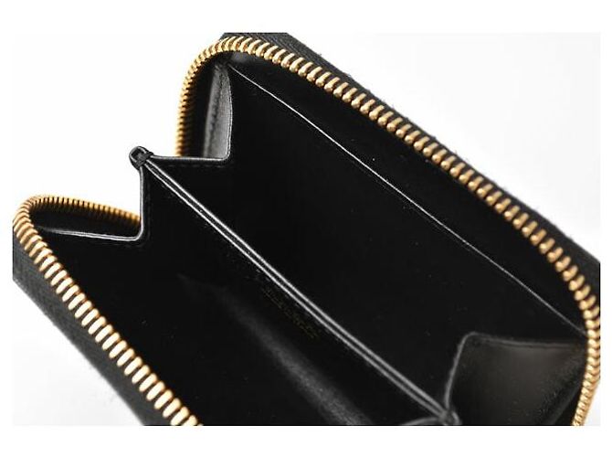 Mini portefeuille Prada VITELLO MOVE en cuir noir - vue 5