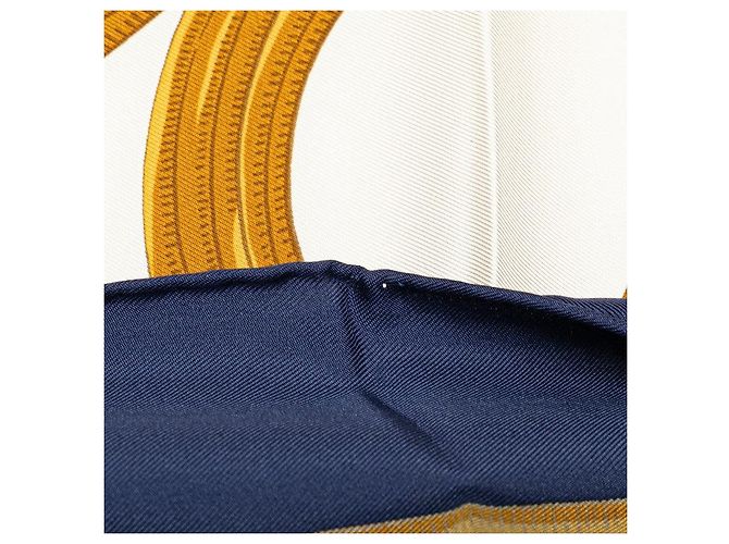 Hermès Foulard in seta Hermes TIGRE ROYAL Blu - vista 2