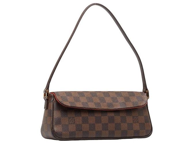 Borsa a Spalla Damier Recourter di Louis Vuitton Marrone - vista 2