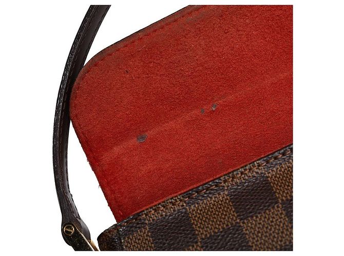 Borsa a Spalla Damier Recourter di Louis Vuitton Marrone - vista 5