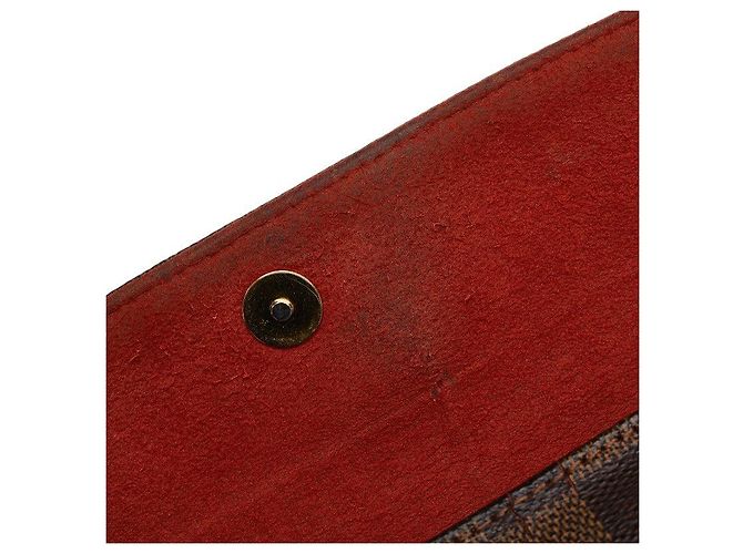 Borsa a Spalla Damier Recourter di Louis Vuitton Marrone - vista 6