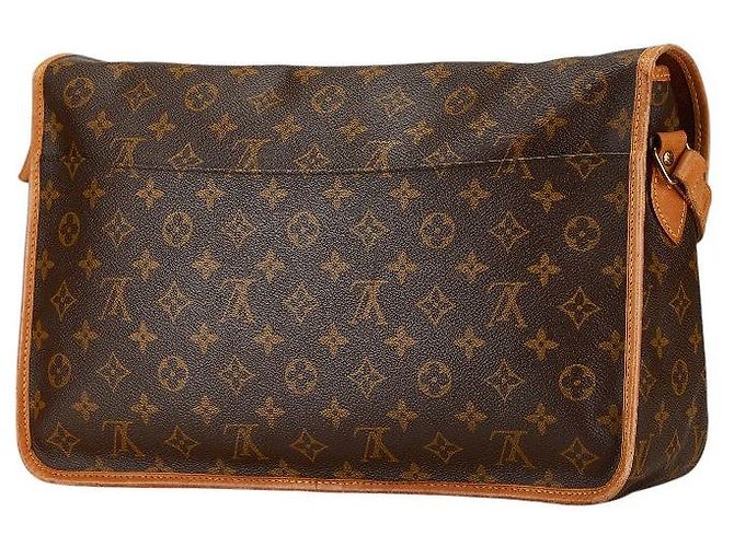 Borsa a Spalla Gibeciere GM Monogramma Louis Vuitton Marrone - vista 2