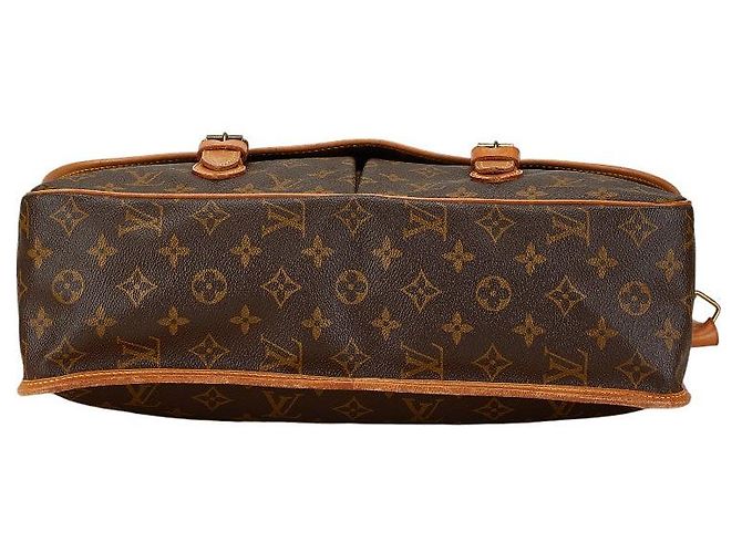 Borsa a Spalla Gibeciere GM Monogramma Louis Vuitton Marrone - vista 3