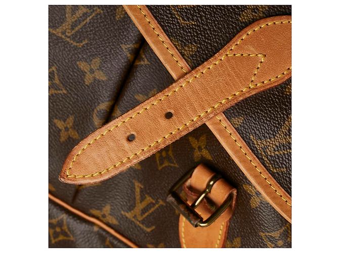 Borsa a Spalla Gibeciere GM Monogramma Louis Vuitton Marrone - vista 6
