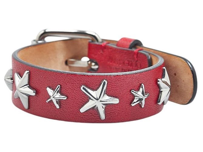Jimmy Choo Lederarmband mit Sternnieten - Ansicht 2