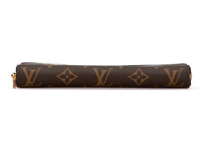 Portafoglio Patch Tokyo Vivienne Louis Vuitton M41895 Marrone - vista 3