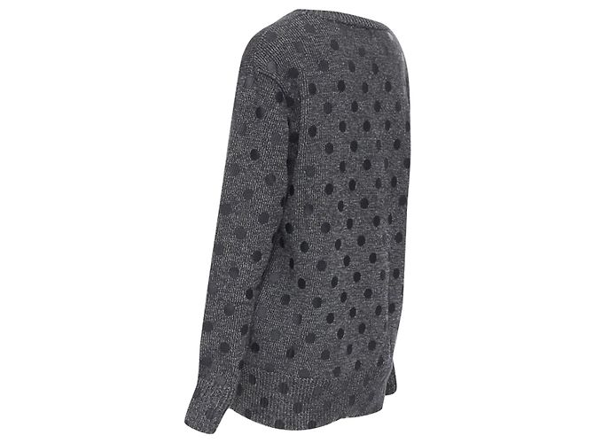 Markus Lupfer Oversized-Pullover aus Baumwollmischung mit gepunktetem Druck von MarkLupfer - Ansicht 6
