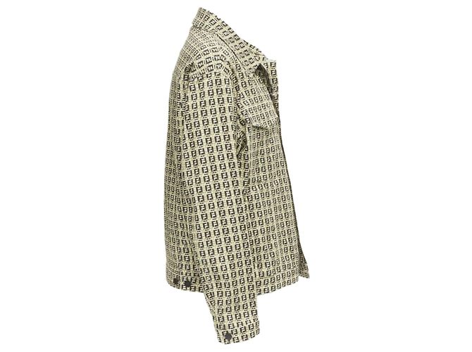 Fendi Forever Bamboo FF Zucca monogram cotton jacket - view 4