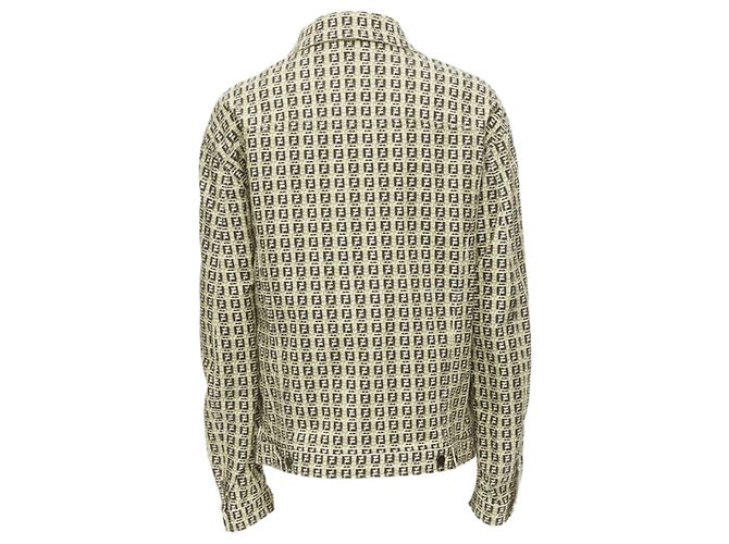 Fendi Forever Bamboo FF Zucca monogram cotton jacket - view 6