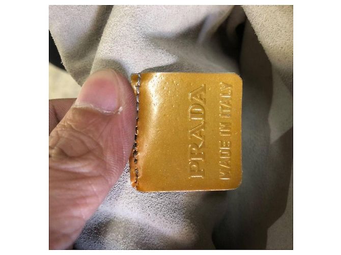 Borsa a Spalla in Rete Sportiva Prada Argento - vista 5