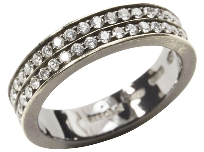 Anello di diamante Repossi Argento Metallico - vista 3