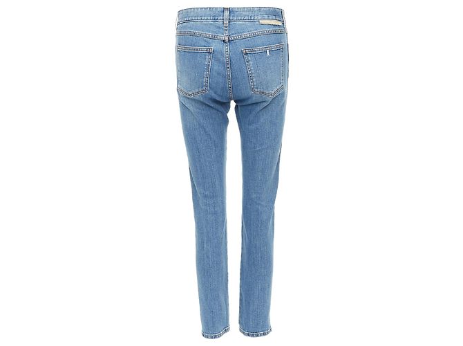 Stella Mc Cartney Jeans con patch in applicazione floreale leopardato Stella McCartney - vista 5