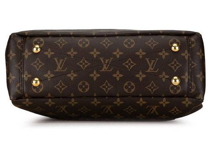 Borsa tote Pallas Monogram Louis Vuitton M51198 Marrone - vista 4
