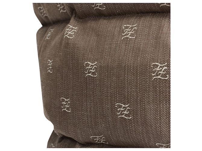 Chaleco acolchado de algodón jacquard con monograma FF Zucca de Fendi - vista 2