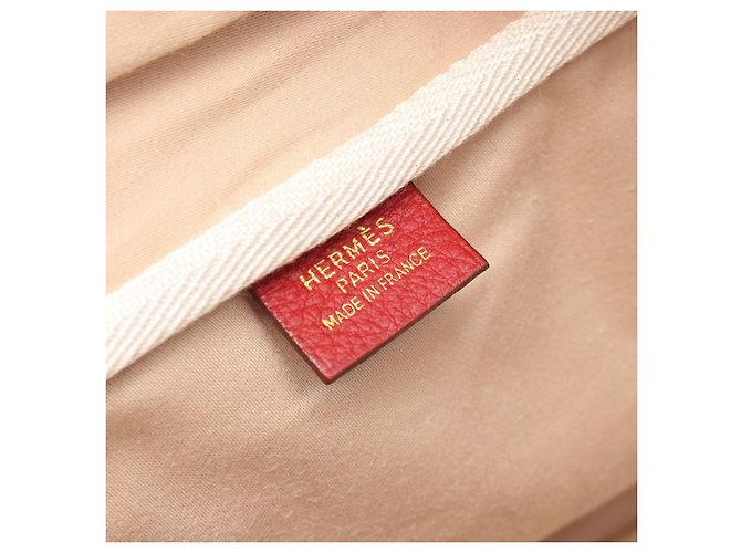 Borsa Hermès Victoria Elan 38 Rossa Rosso - vista 3