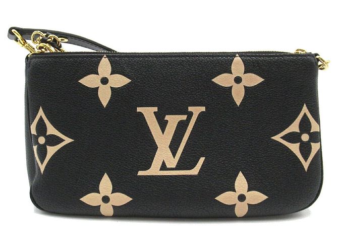 Pochette Accessorio Multi Pochette in Pelle Monogram Empreinte Louis Vuitton M45777 Nero - vista 3