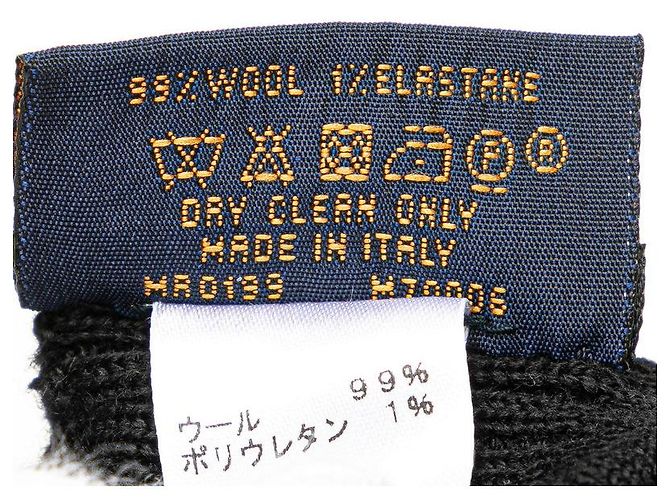 Louis Vuitton Damier Graphite Wool Gloves M70006 Black - view 4
