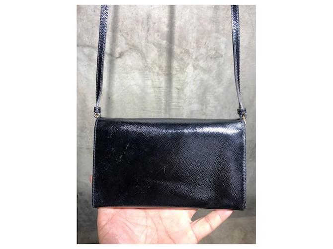Borsa a spalla Prada a due vie Nero - vista 4