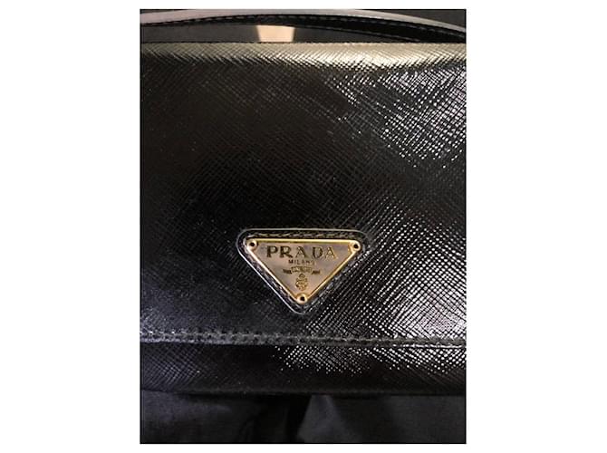 Borsa a spalla Prada a due vie Nero - vista 5