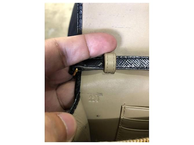 Borsa a spalla Prada a due vie Nero - vista 9