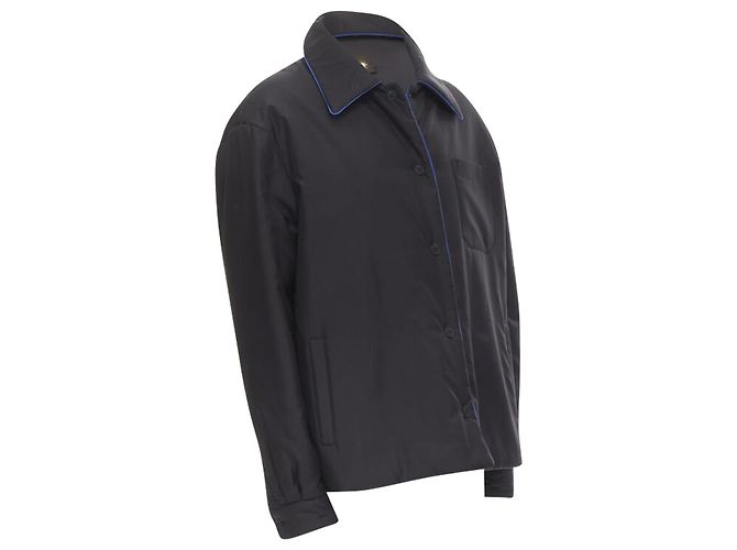 Fendi Reversible silk logo padded jacket - view 3