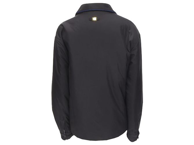 Fendi Reversible silk logo padded jacket - view 6